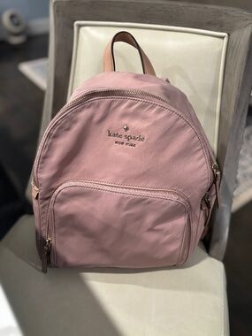 kate spade Pale Pink Pebbled Leather Backpack kate spade | Bags | Kate Spade Pale Pink Pebbled Leather  main image 4
